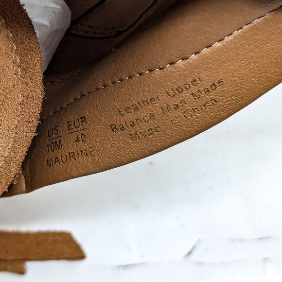 Sam Edelman Women Maurine Tan Suede Western Cutout Ankle Suede Boots sz 10 - Picture 9 of 10